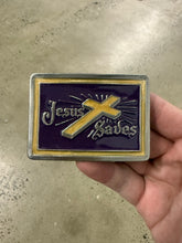 Load image into Gallery viewer, Vintage Jesus Saves Belt Buckle
