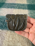 Vintage Sasco Aloe Plant Belt Buckle