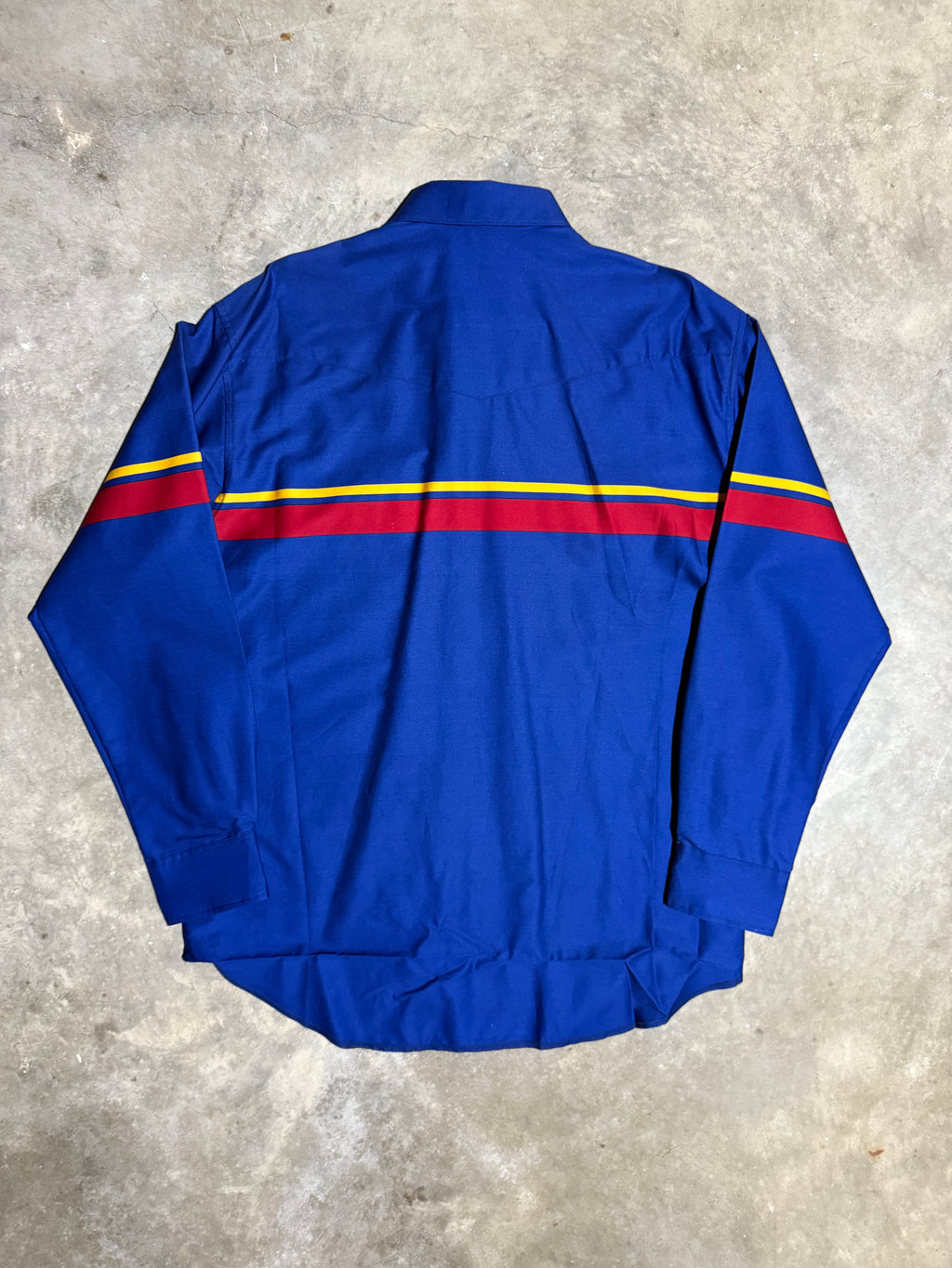 Vintage Unworn Wrangler Striped Button Down (XL)