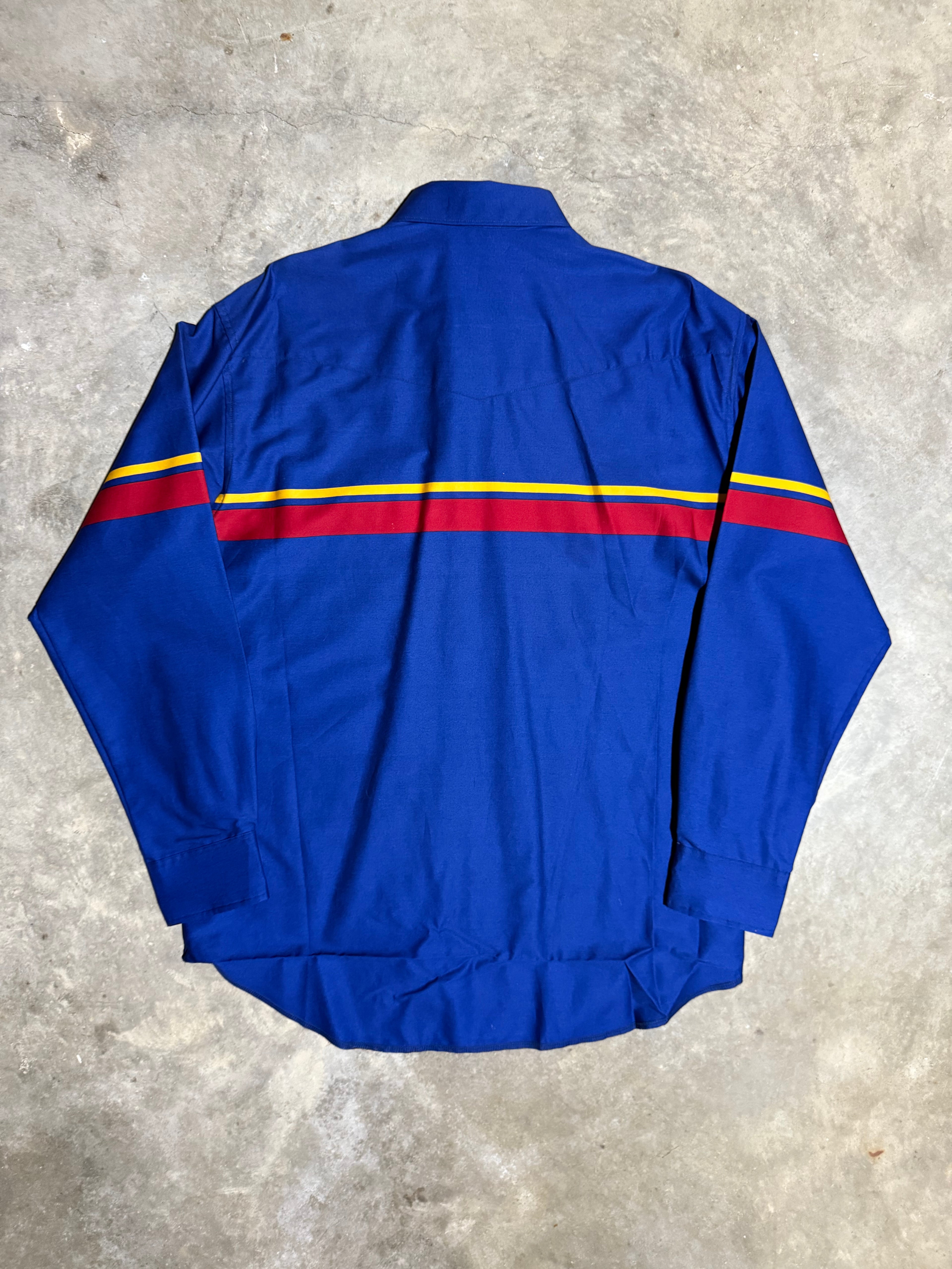 Vintage Unworn Wrangler Striped Button Down (XL)