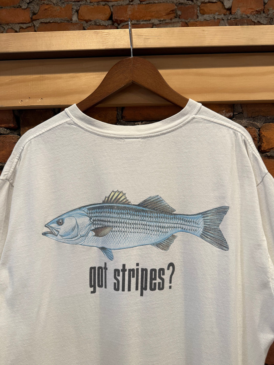 Vintage Got Stripes? IGFA Fish Tee (XL)