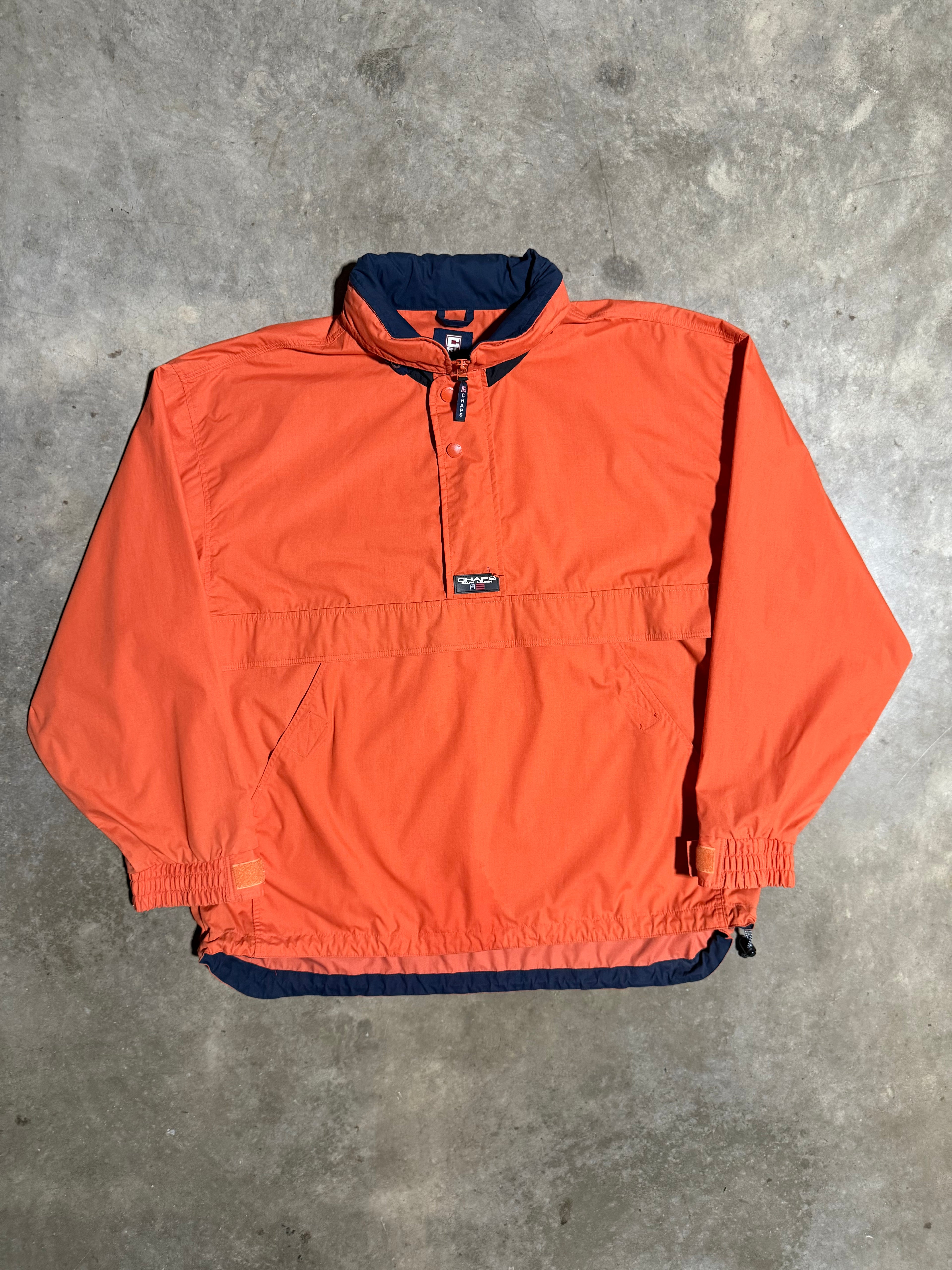 Vintage Chaps Ralph Lauren Orange Lightweight Jacket (L)