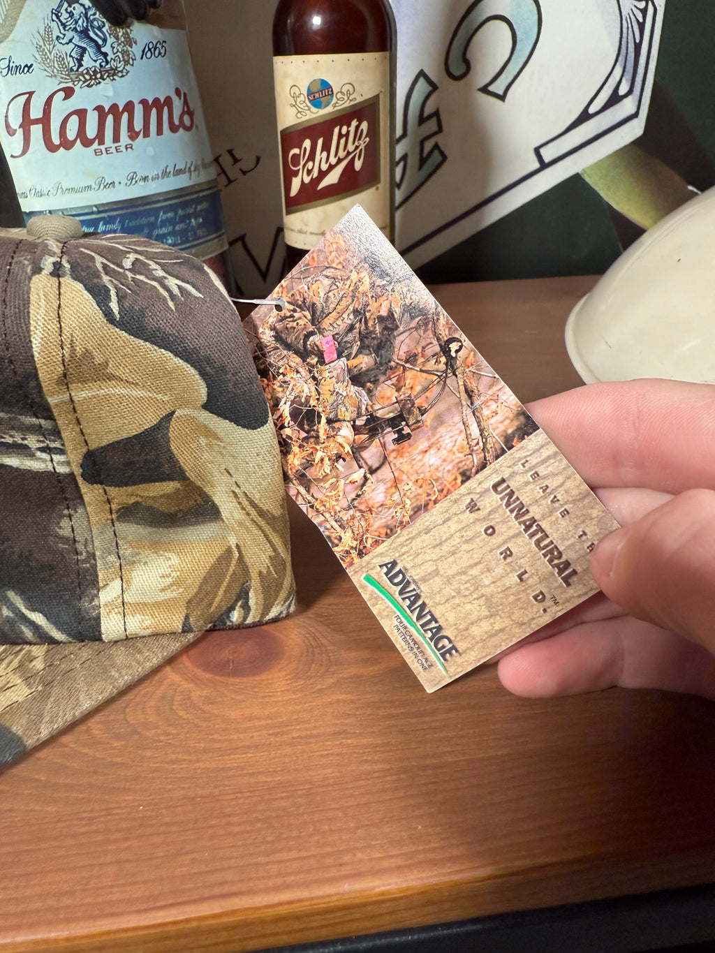 Vintage Golden Harvest Seed Duck Camo K Products Hat