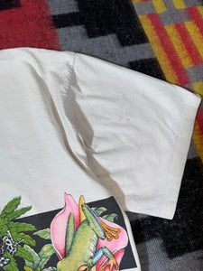 Vintage Distressed Frog Double Sided Shirt (XL)
