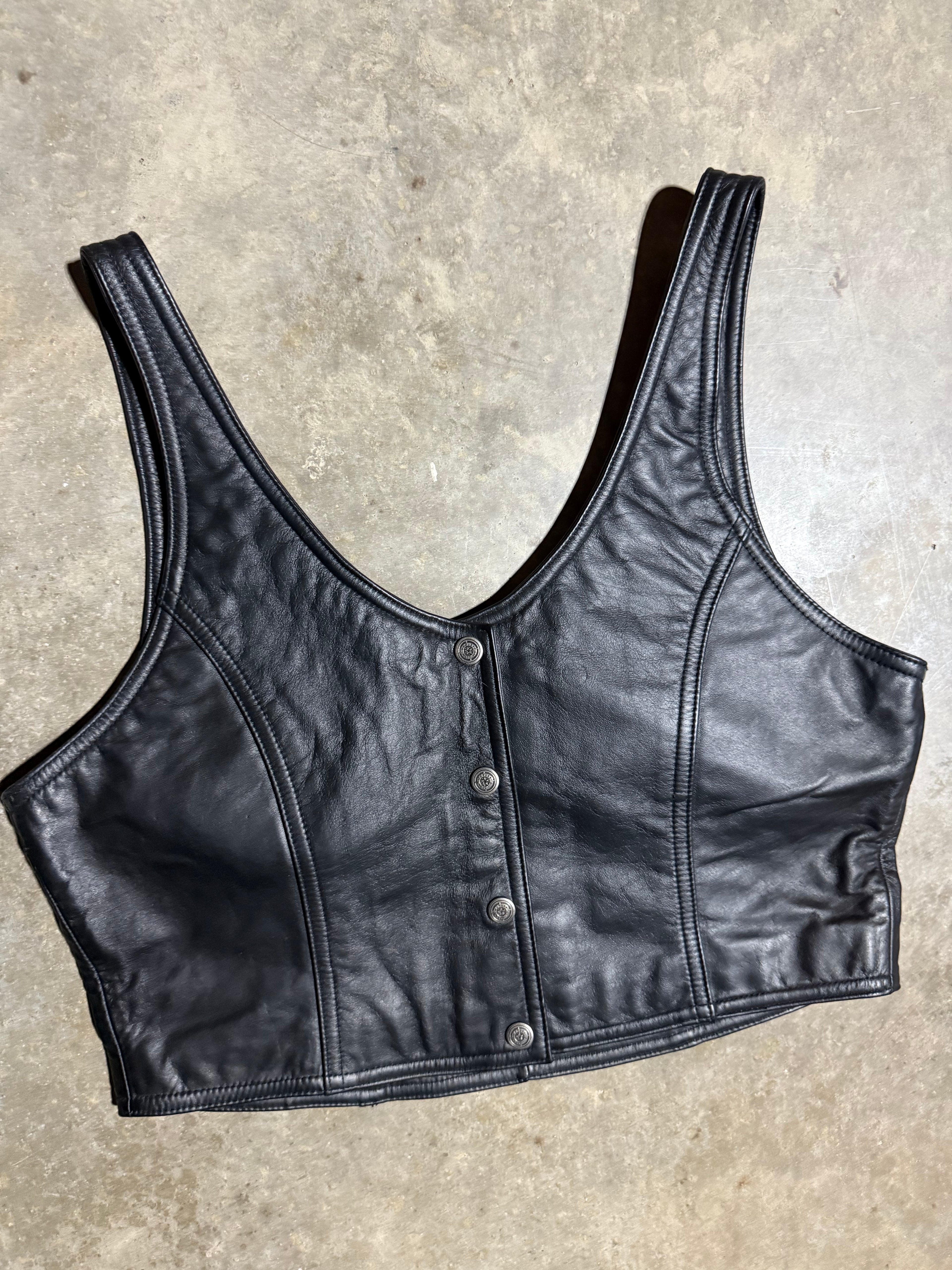 Harley Davidson Woman’s Leather Top (WM)