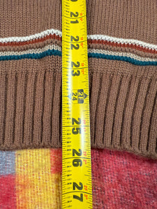 Vintage John Woodhead Ltd Brown Knit Sweater (S)