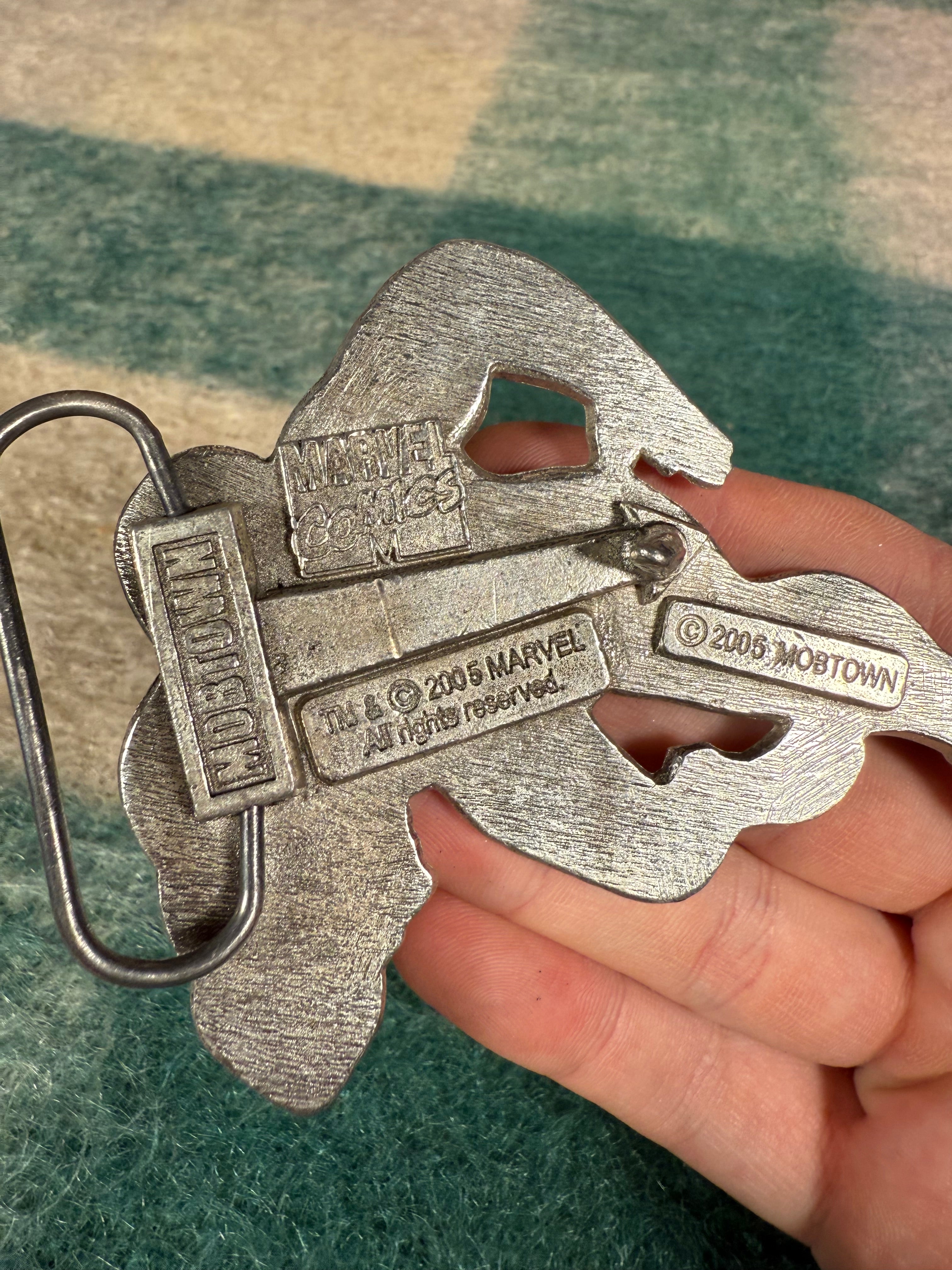 2005 Spider-Man Belt Buckle