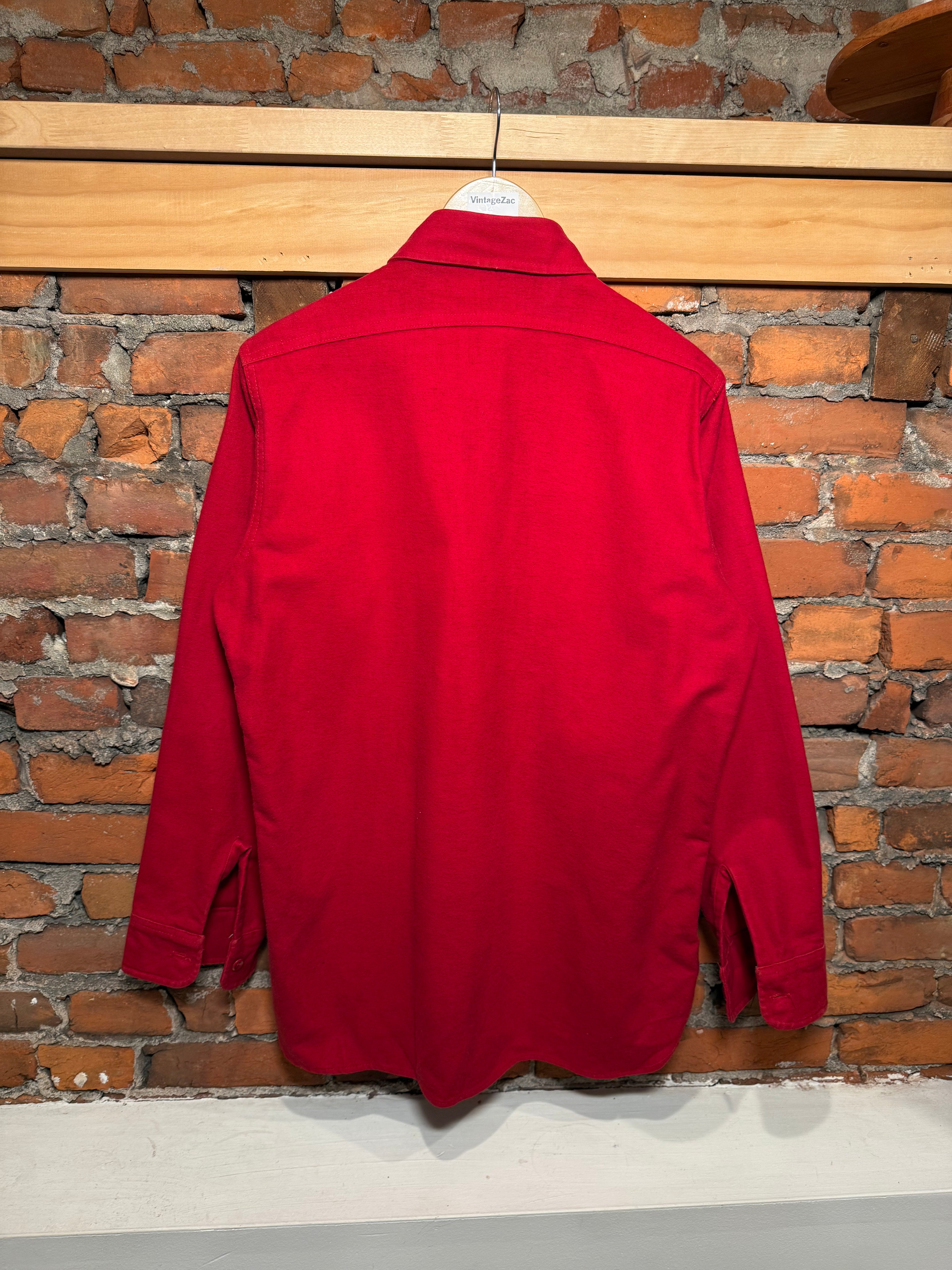 Vintage Woolrich Red Button Up Shirt (M)