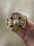 2000 Celtic Cross Belt Buckle