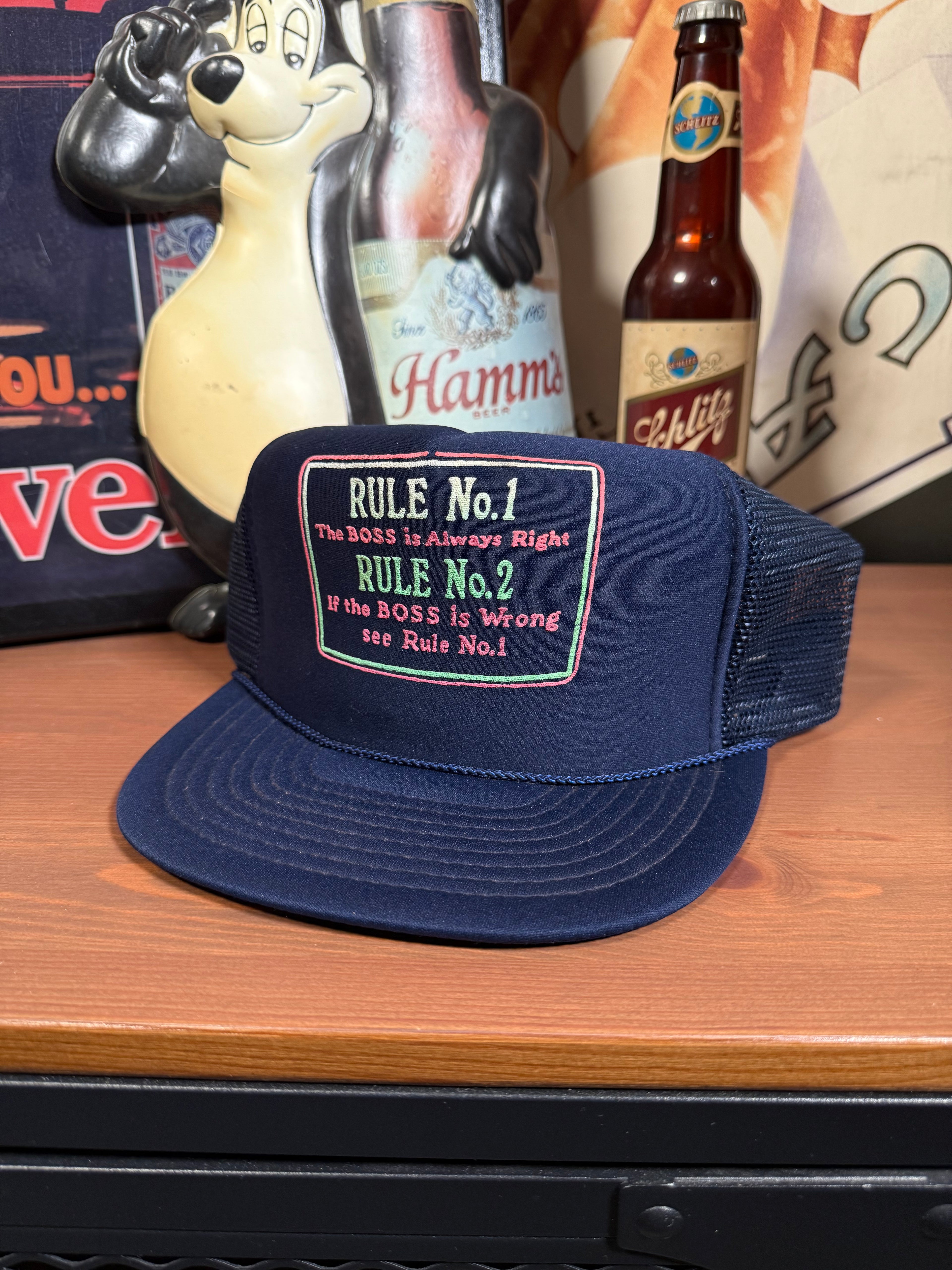 Vintage “The Boss is Always Right” Trucker Hat