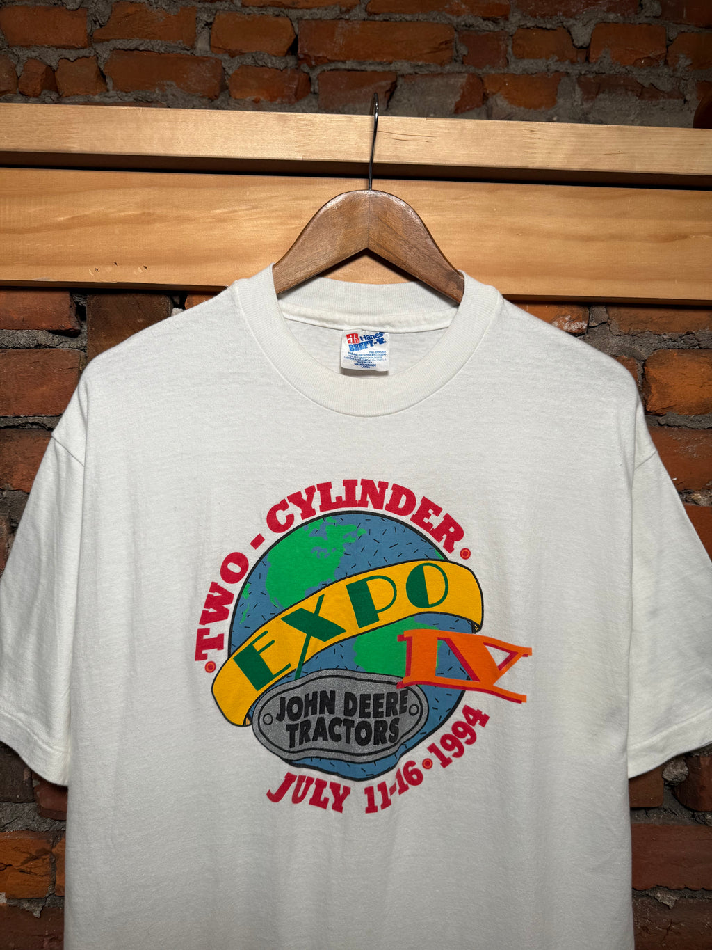 Vintage 1994 John Deere Expo T-Shirt (L)