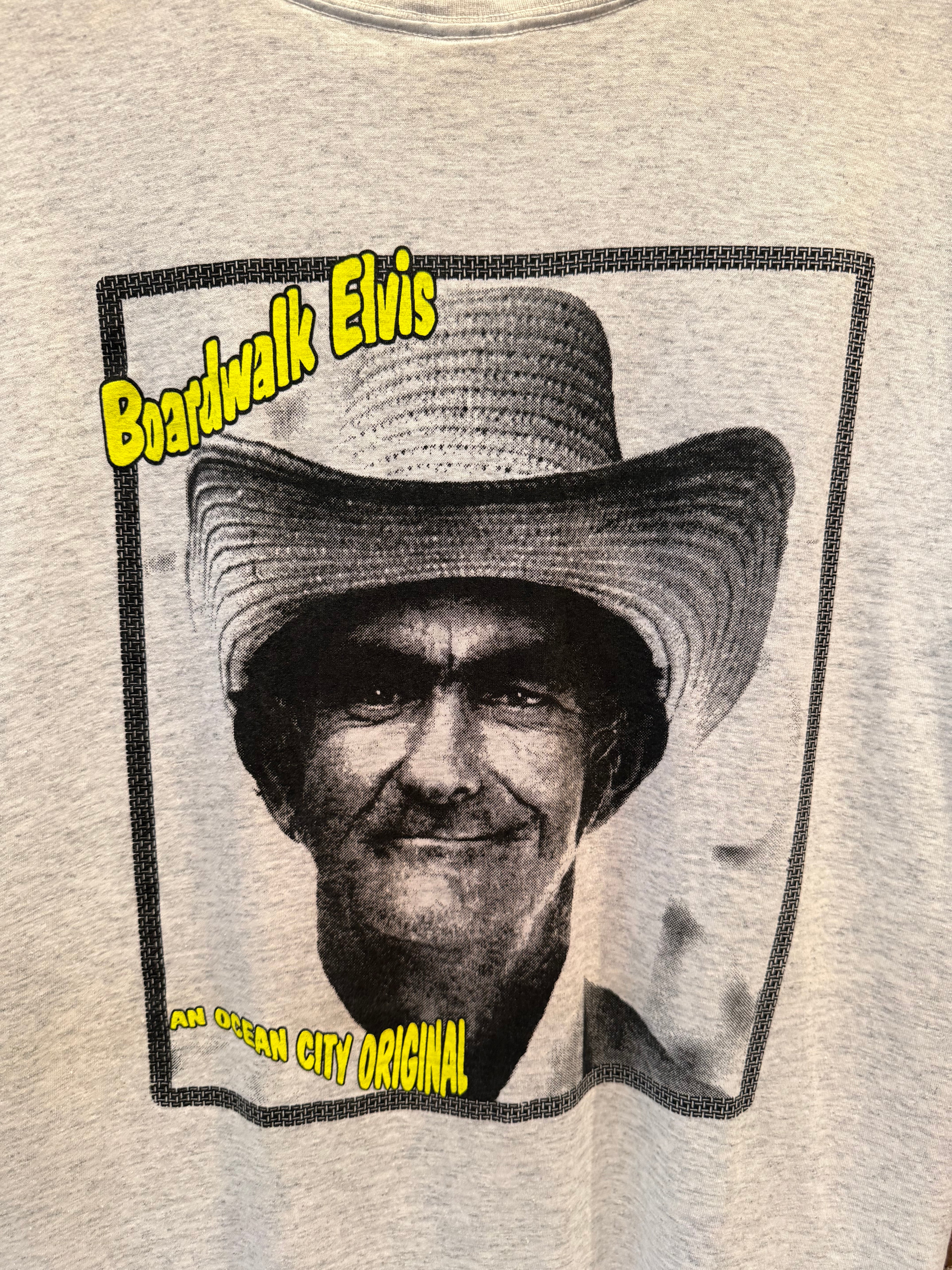 Vintage Boardwalk Elvis Ocean City Boardwalk Tour Shirt (L)