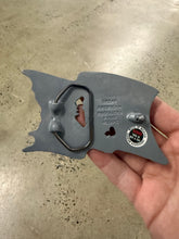 Load image into Gallery viewer, 2000s Skeleton Flag Belt Buckle
