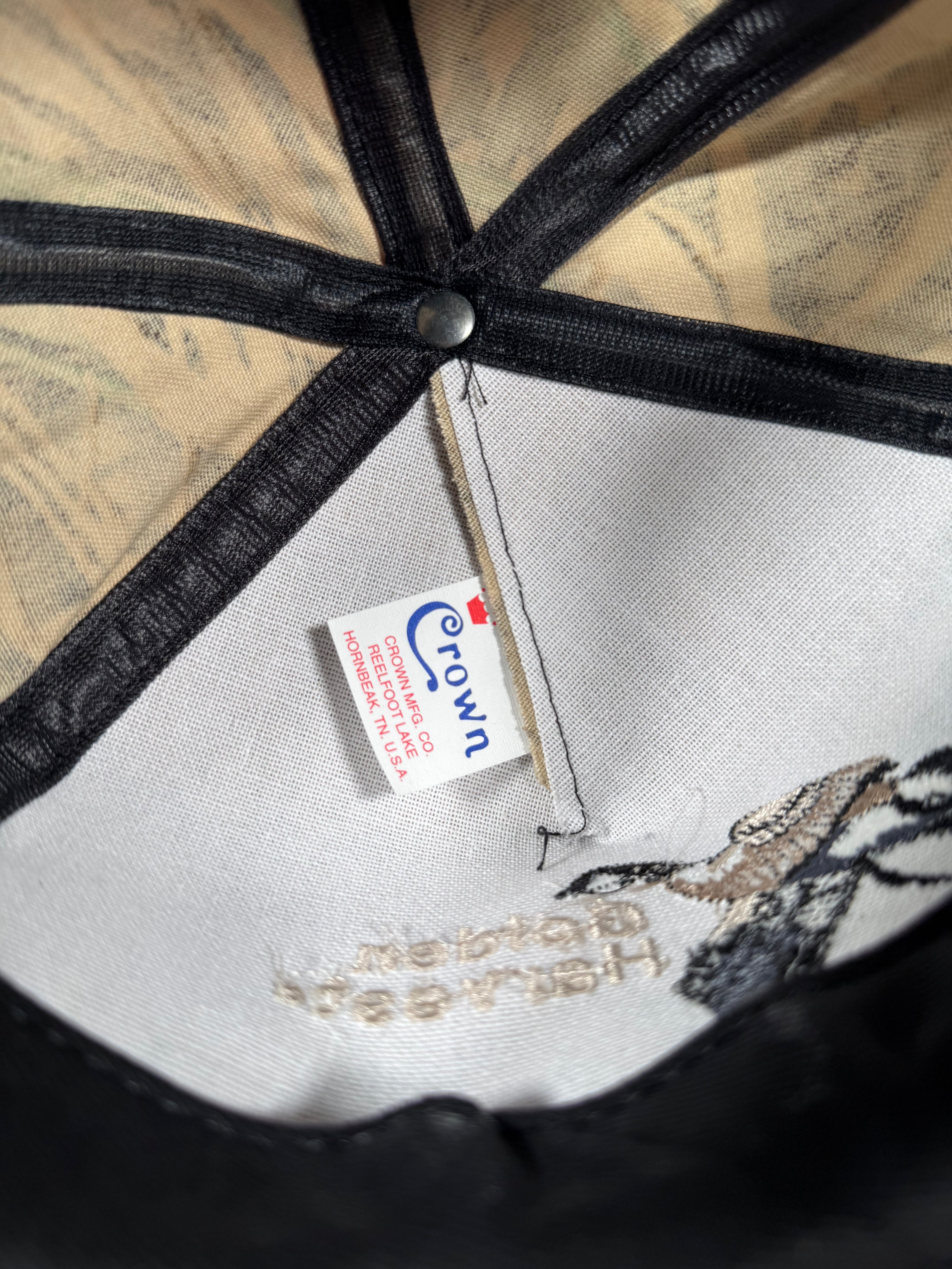 Vintage Camo Golden Harvest Goose Snapback Hat
