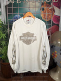2007 Harley Davidson Camo Flames Longsleeve (XL)