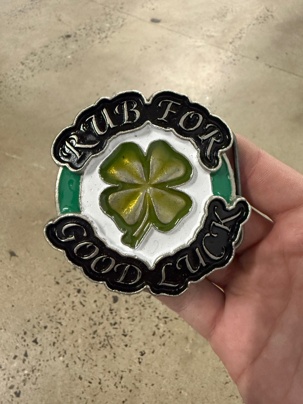 2006 Rub For Good Luck Belt Buckle