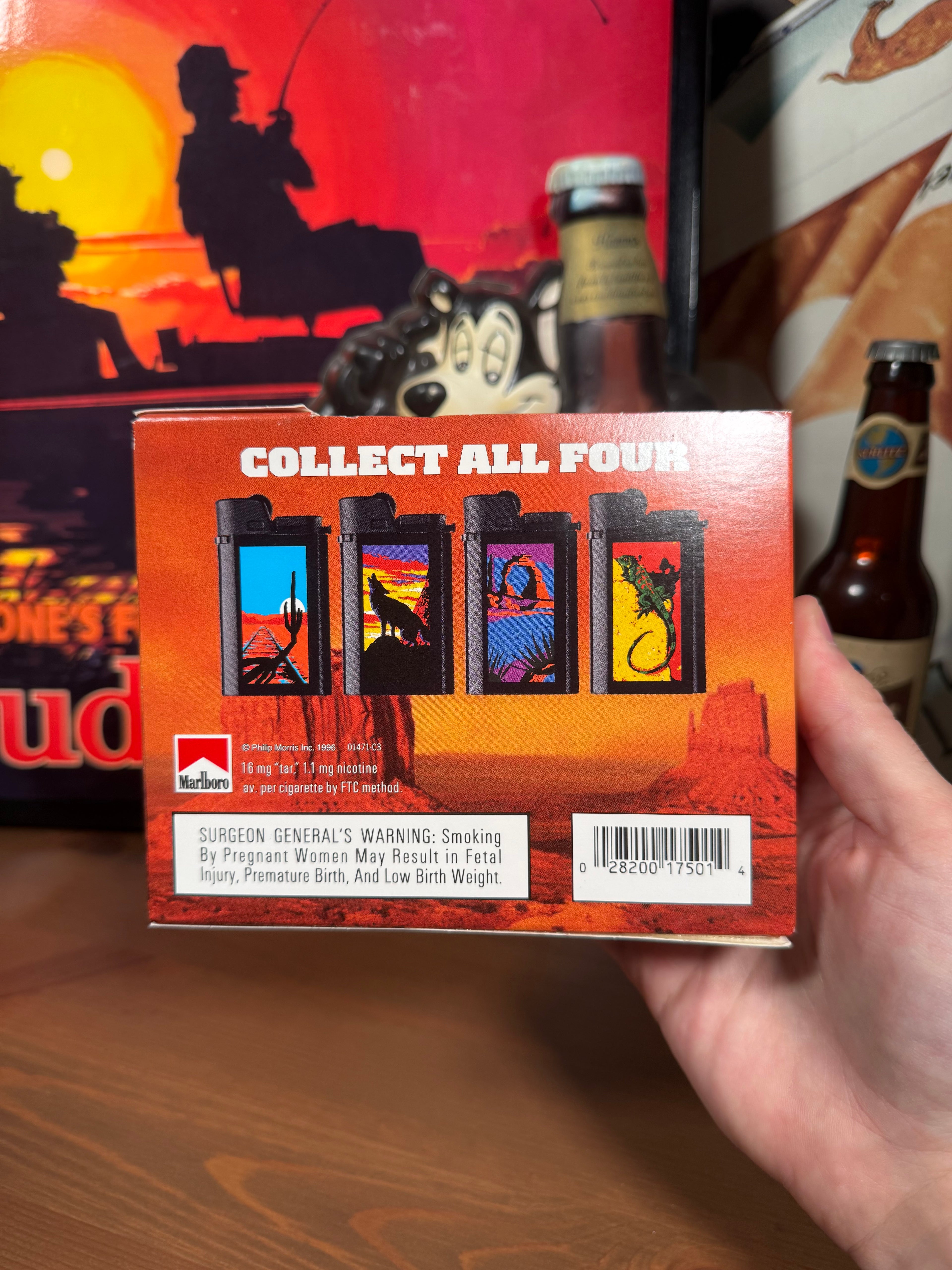 Vintage 1996 Marlboro Cactus Unopened Lighter