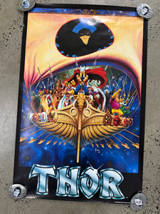 Vintage 1986 Thor Marvel Poster (22x34)