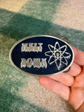 Vintage Melt Down Belt Buckle