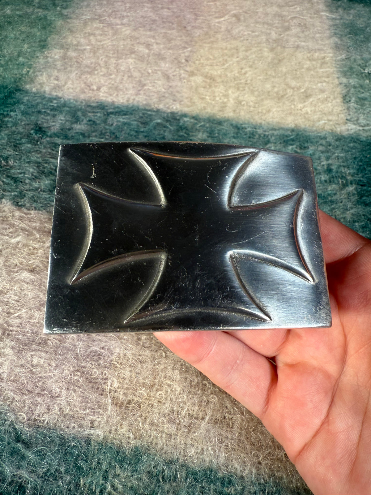Vintage 2000s Rectangle Choppers Belt Buckle