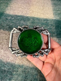 Vintage Dragon Claw Resin Belt Buckle