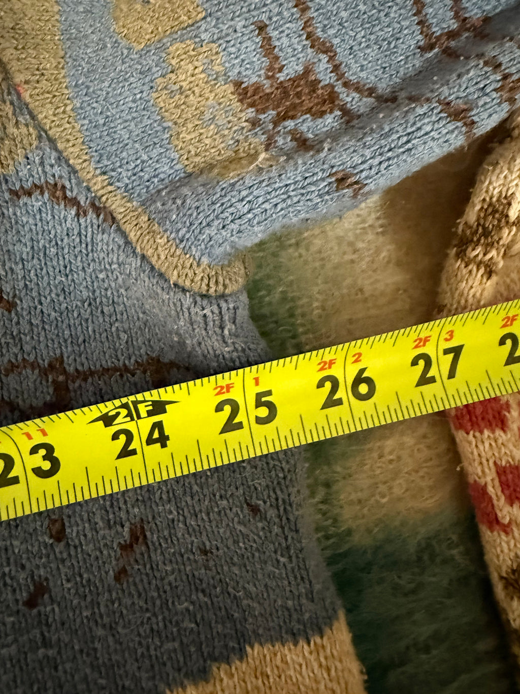 Vintage Northern Reflections Dog Landscape Knit Sweater(L)