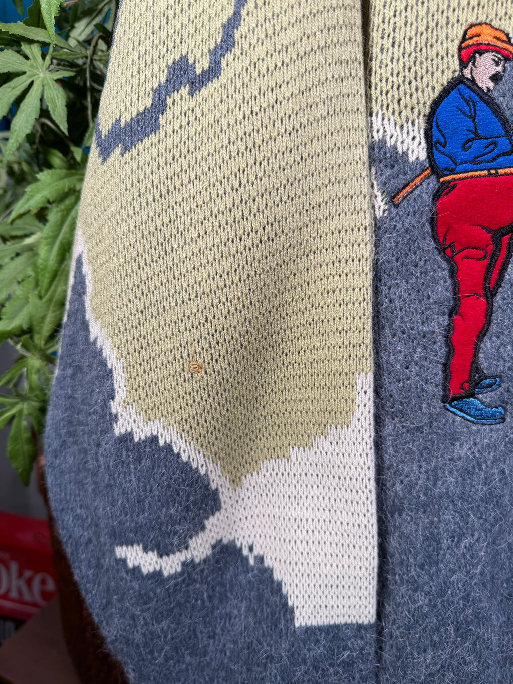 Vintage Pagliano Knit Golfer Sweater(XL)