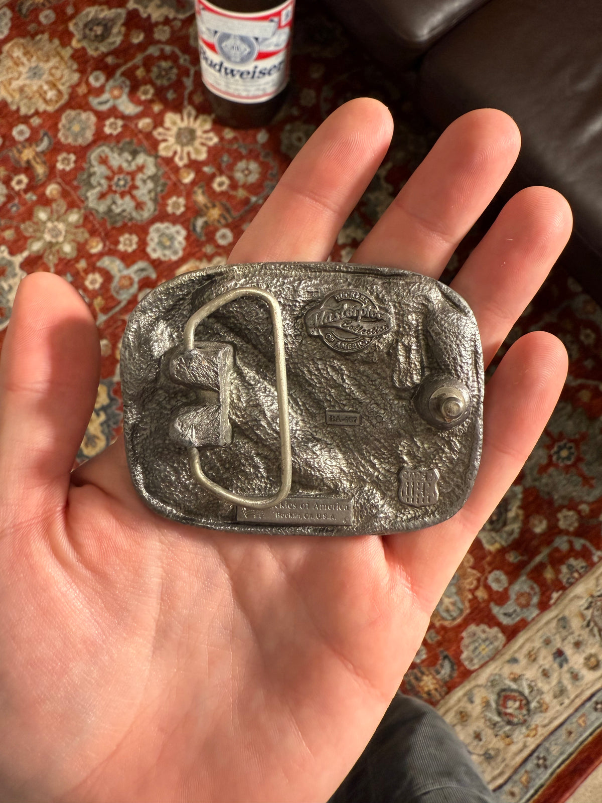 Vintage Arizona Road Runner Belt Buckle