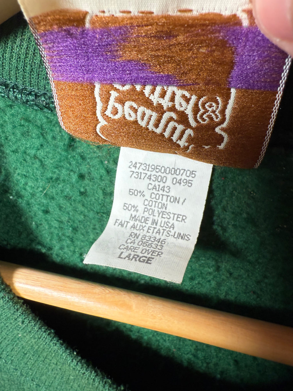 Vintage Golf Clubs Crewneck Sweatshirt(L)