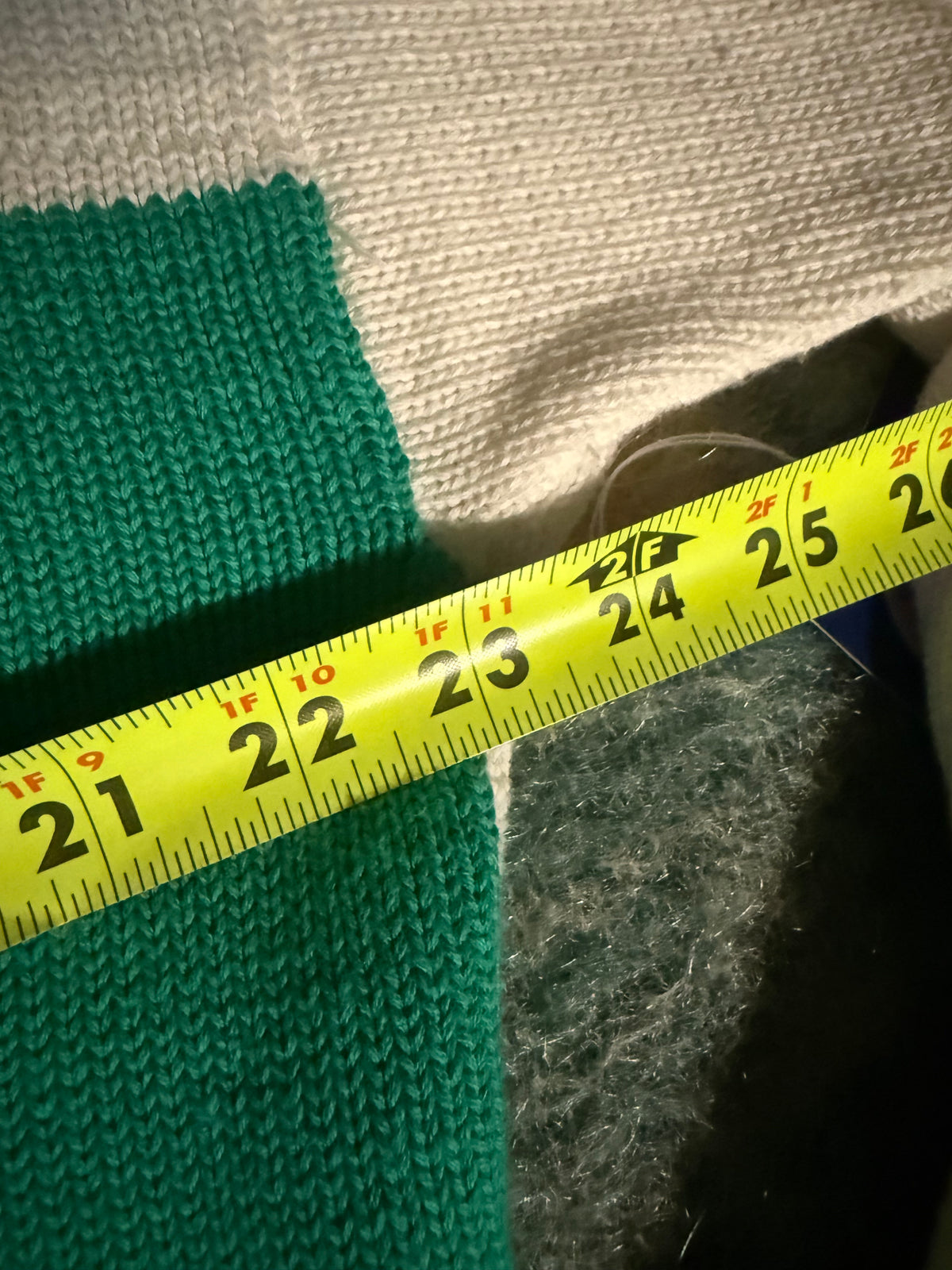Vintage Unworn Leon Levin Knit Golfer Sweater(WXL)