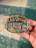 Vintage Las Vegas Slot Machine Belt Buckle