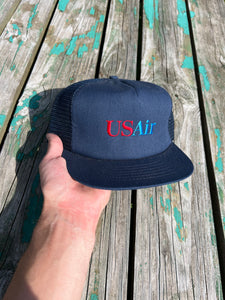 Vintage 80s USAir Trucker Hat