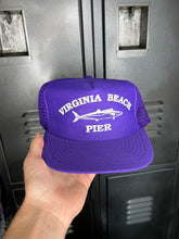 Load image into Gallery viewer, Vintage Virginia Beach Pier Trucker Hat
