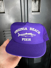 Load image into Gallery viewer, Vintage Virginia Beach Pier Trucker Hat
