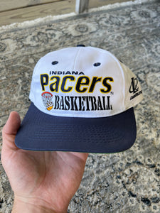Vintage Indiana Pacers Logo Athletic SnapBack Hat