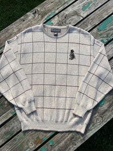 Vintage Golf Embroidered Sweater (L)