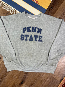Vintage Distressed Penn State Crewneck (XXL)