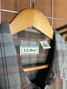 Vintage LL Bean Brown Flannel Shirt(XL)