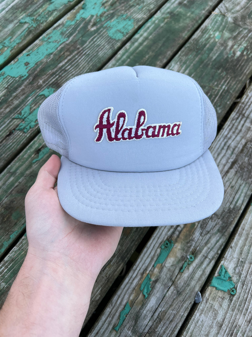 Vintage Alabama Patch Trucker Hat