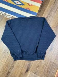 Vintage Champion Notre Dame Ribbed Fleece Sweatshirt (XL)