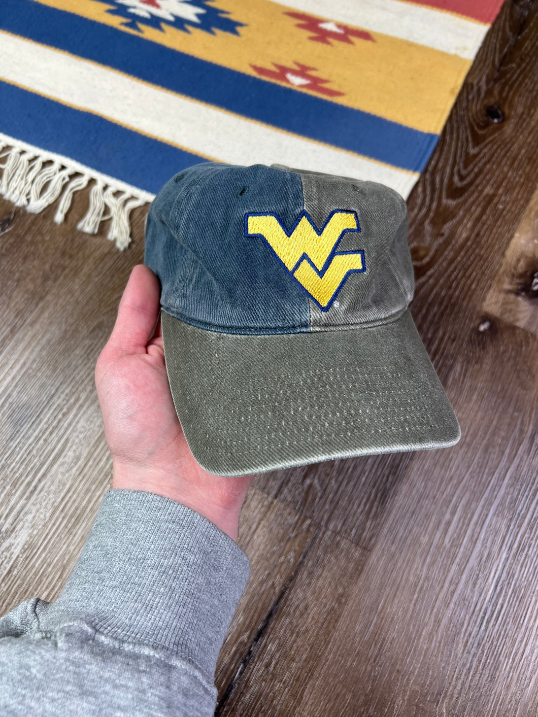 Vintage WVU Two-Tone Hat