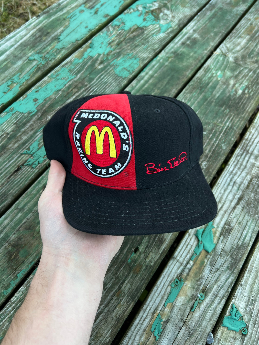 Vintage 90s McDonalds Racing SnapBack Hats